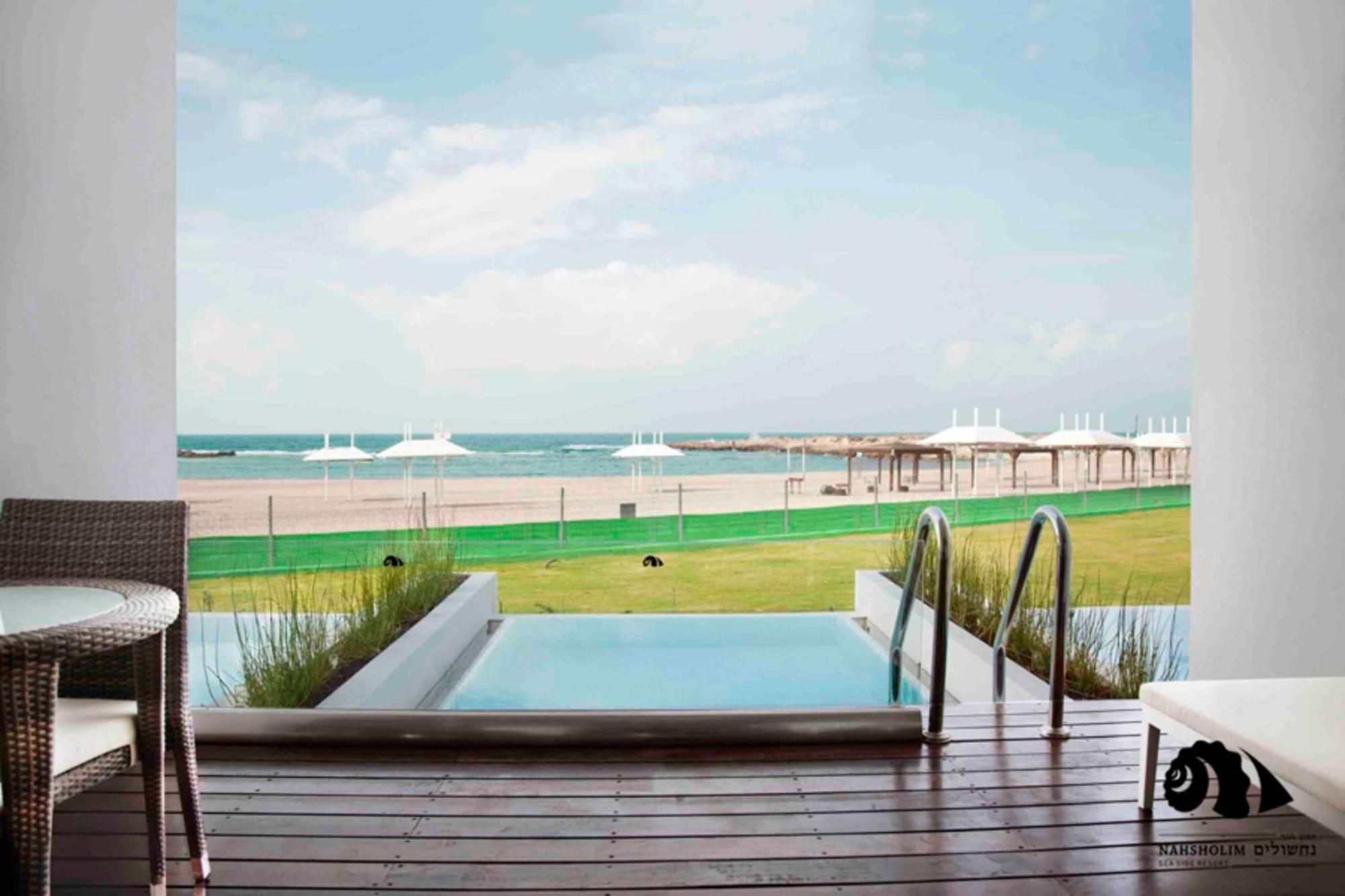 Nachsholim Beach Hotel Nachscholim Exterior foto